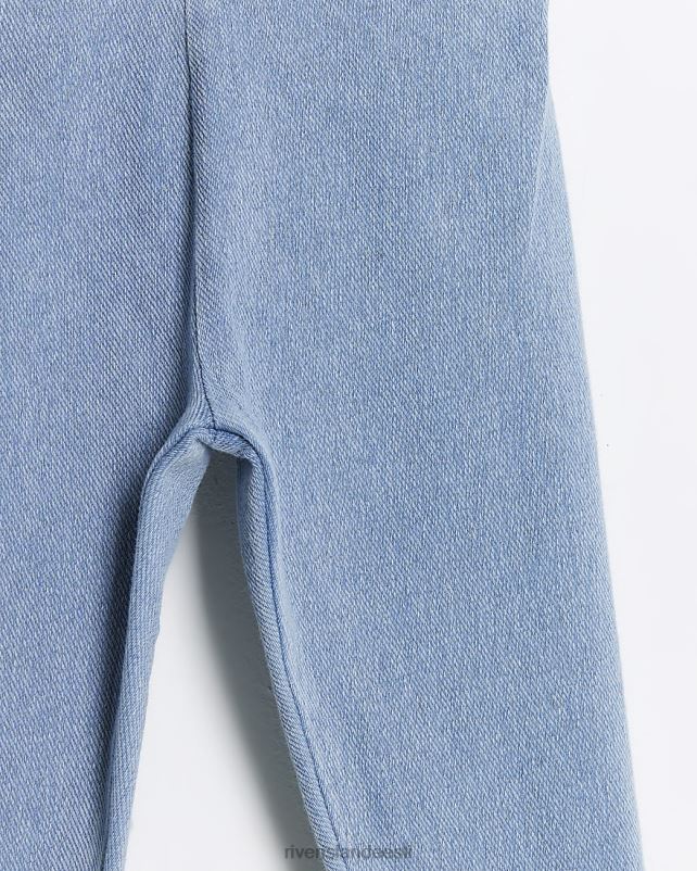 kehakate sinine tüdrukud River Island mg vibu detail jeggings 44TLL6644