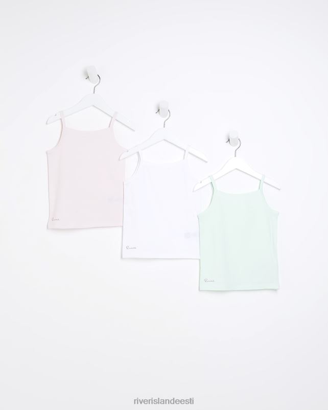 kehakate roosa tüdrukud River Island mg vestid 3 tk 44TLL3608