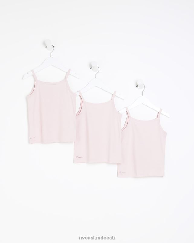 kehakate roosa tüdrukud River Island mg vestid 3 tk 44TLL3609