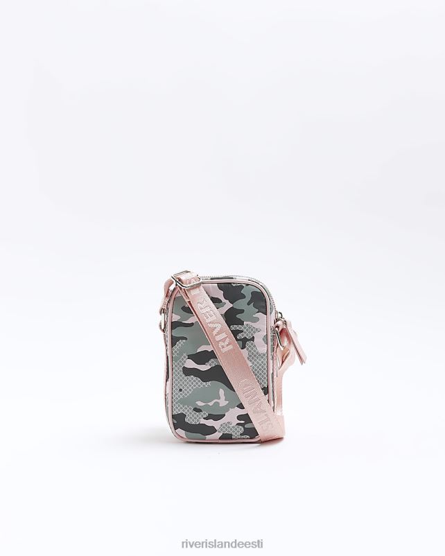 tarvikud khaki tüdrukud River Island g camo cross body festival kott 44TLL6206