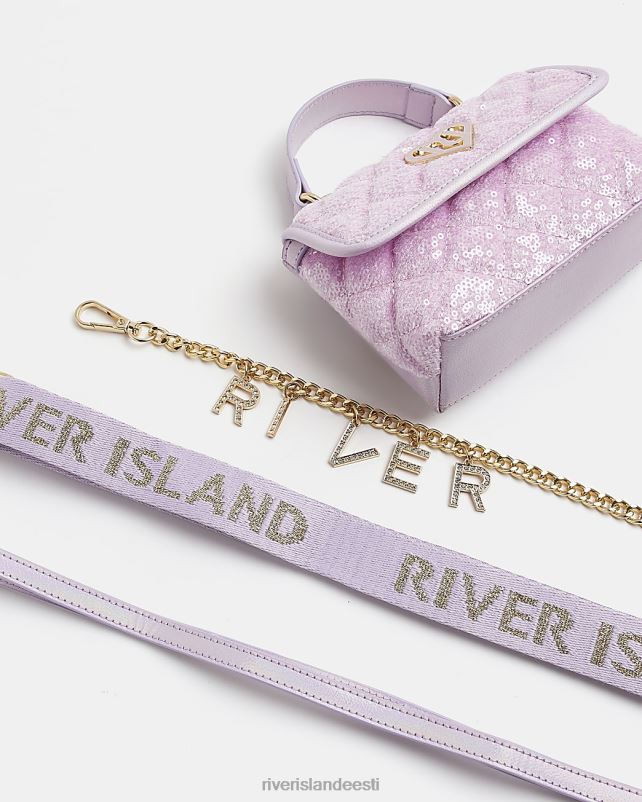 tarvikud roosa tüdrukud River Island g litriga kotirihmaga kott 44TLL6106