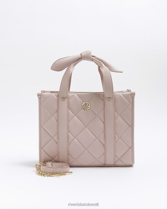 tarvikud roosa tüdrukud River Island g tepitud poekott 44TLL6303