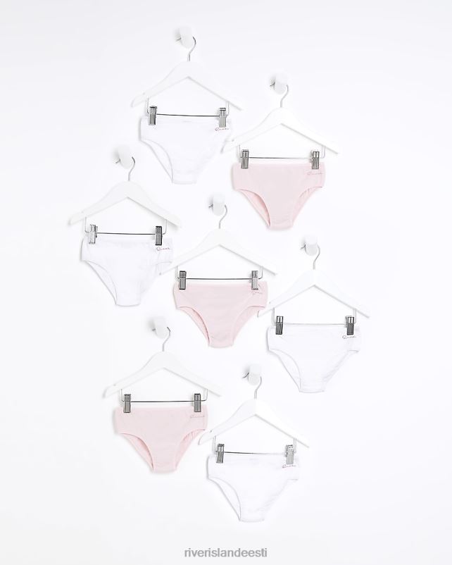 tarvikud valge tüdrukud River Island mg püksikud 7 pakk 44TLL6741