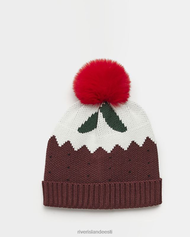 tarvikud pruun tüdrukud River Island bb christmas puding nokamüts 44TLL6757