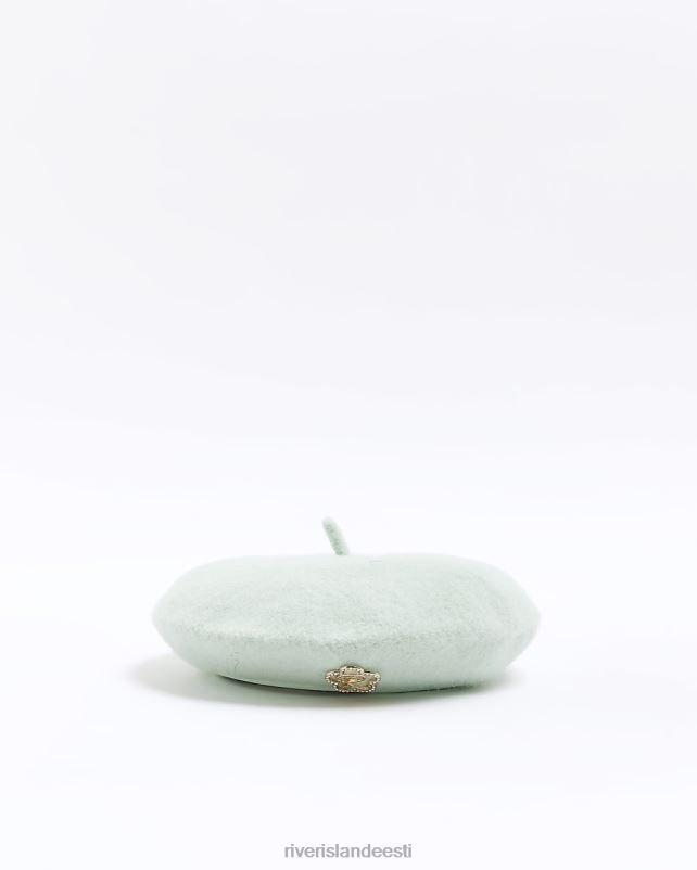 tarvikud roheline tüdrukud River Island mg barett 44TLL3589