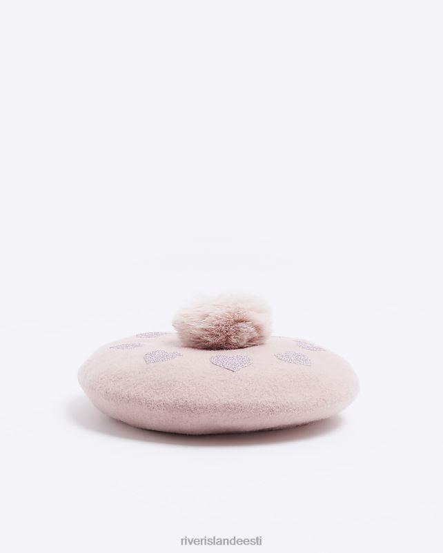 tarvikud roosa tüdrukud River Island mg südamebarett 44TLL3583