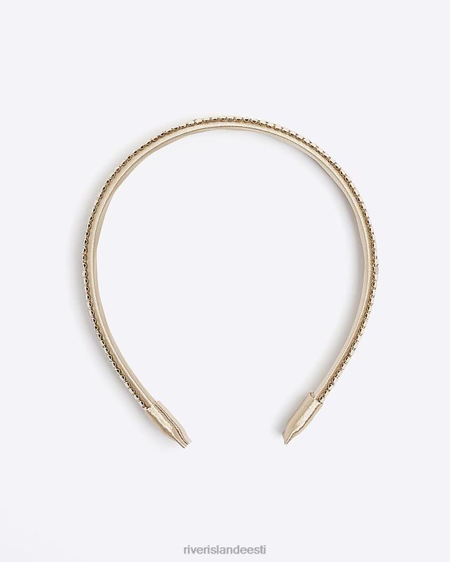 tarvikud kullast tüdrukud River Island chainmail kaunistatud aliceband 44TLL6442