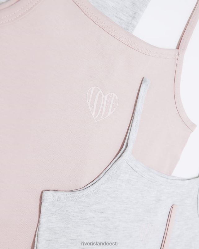 tarvikud roosa tüdrukud River Island g paak ja aluspesu 10 pakk 44TLL6464