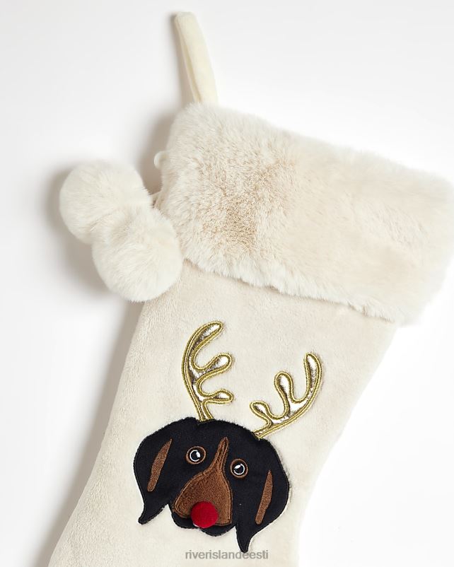 tarvikud kreem tüdrukud River Island g vorstikoera kunstkarusnahast sukad 44TLL6440