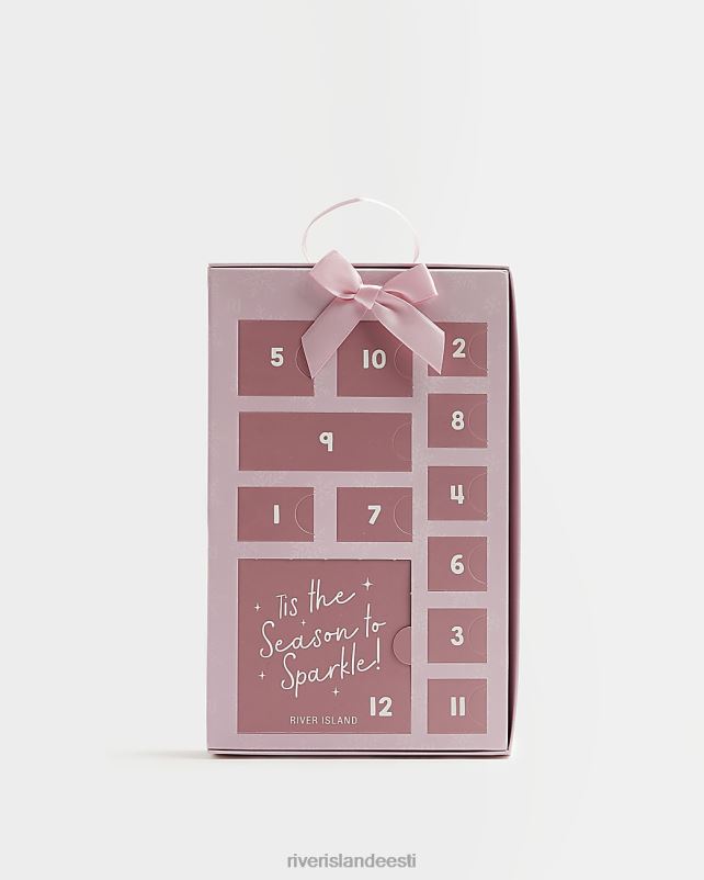 tarvikud roosa tüdrukud River Island g ri ehted jõulude advendikalender 44TLL6449