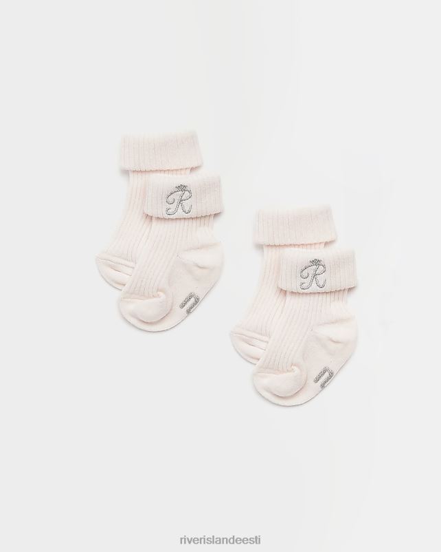 tarvikud roosa tüdrukud River Island bg ri sokid 2 tk 44TLL3615
